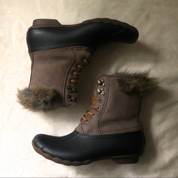 Sperry Shoes - Sperry | Duck Boot with Fur | Women’s 8